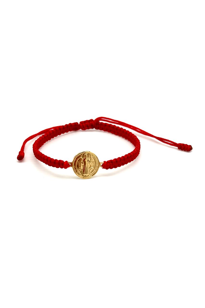 PULSERA ORO LAMINADO 18 K SAN BENITO