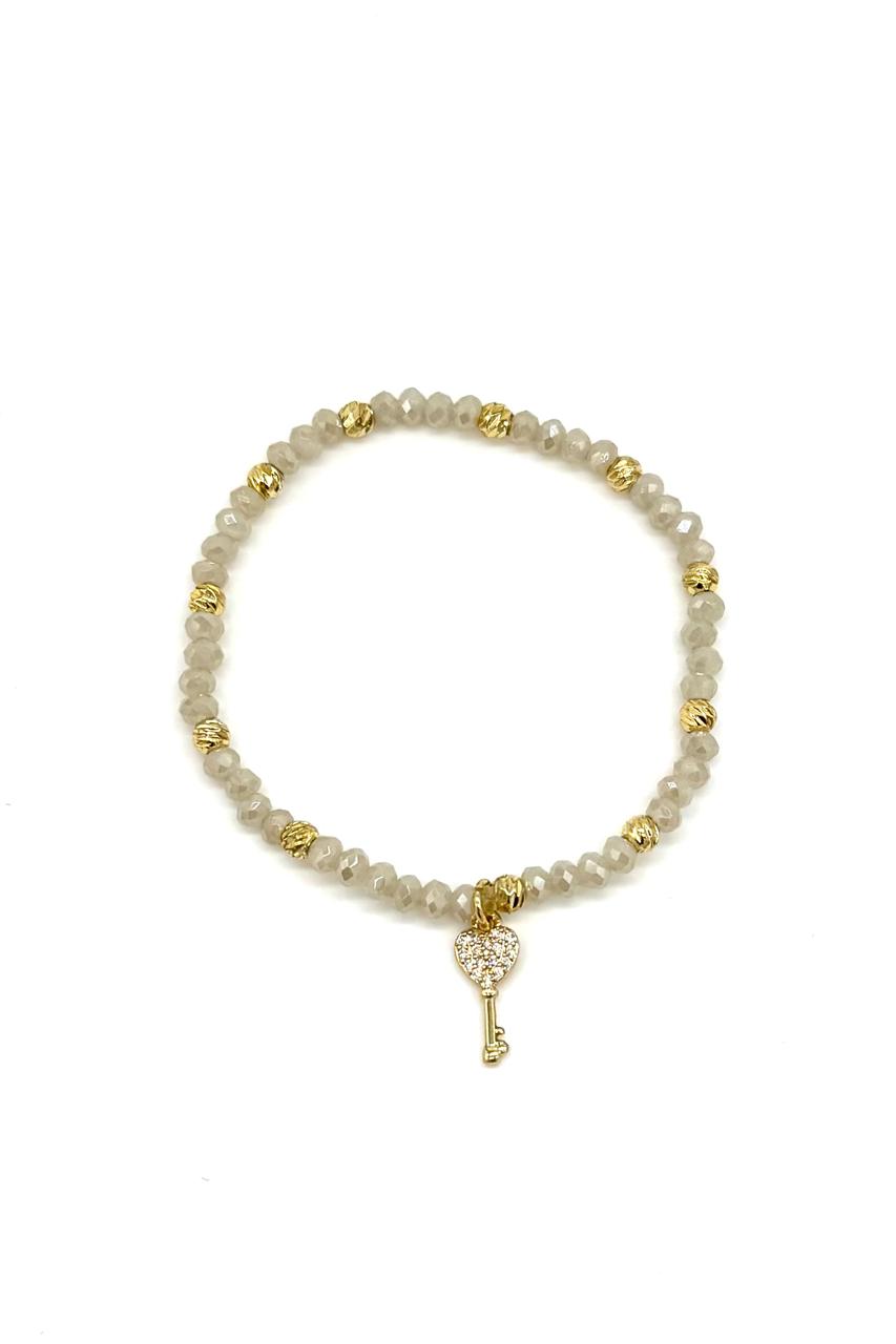 PULSERA CRISTAL LLAVE