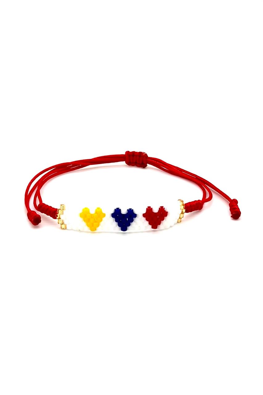 PULSERA CORAZONES COLOMBIA
