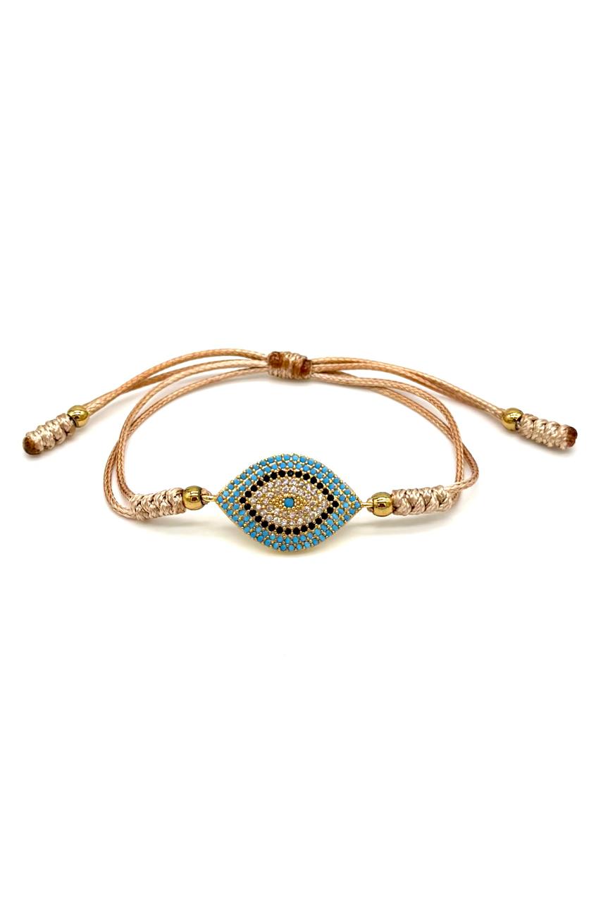 PULSERA  PROTECTORA OJO TURCO