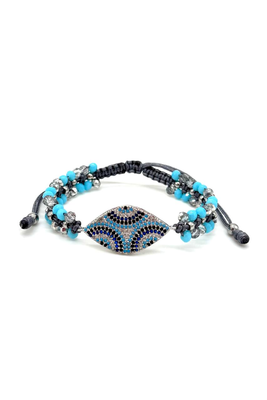 PULSERA MANDALA OJO TURCO