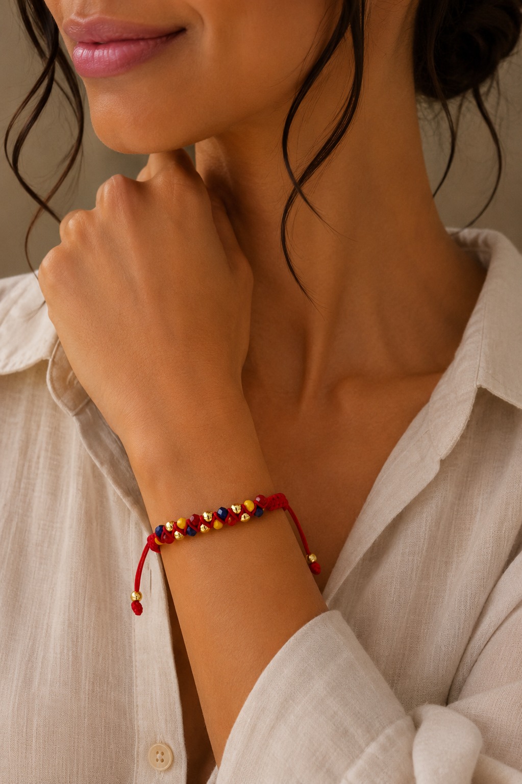 PULSERA TRICOLOR