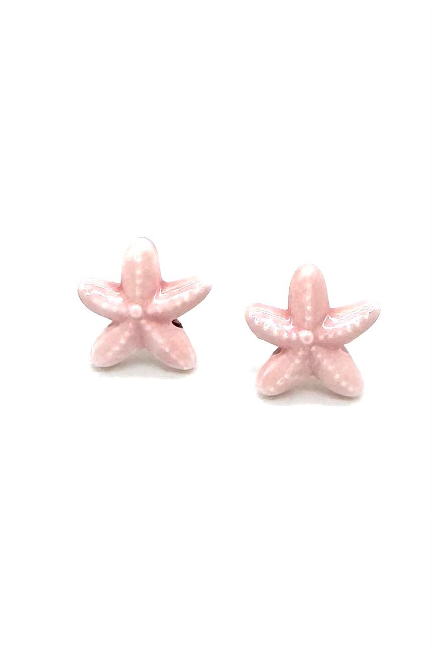 ARETES ESTRELLA CERÁMICA