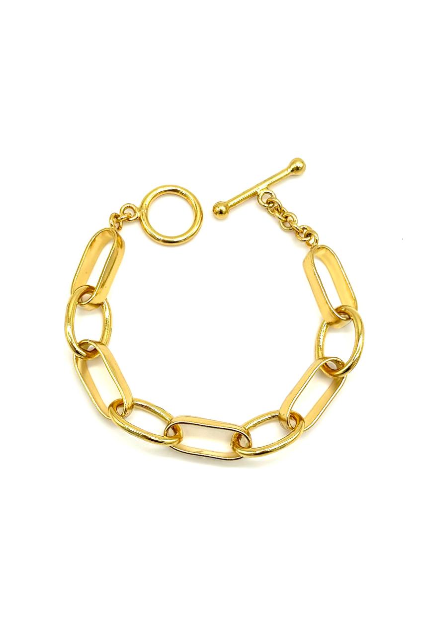 PULSERA NEW YORK BRONCE ORO