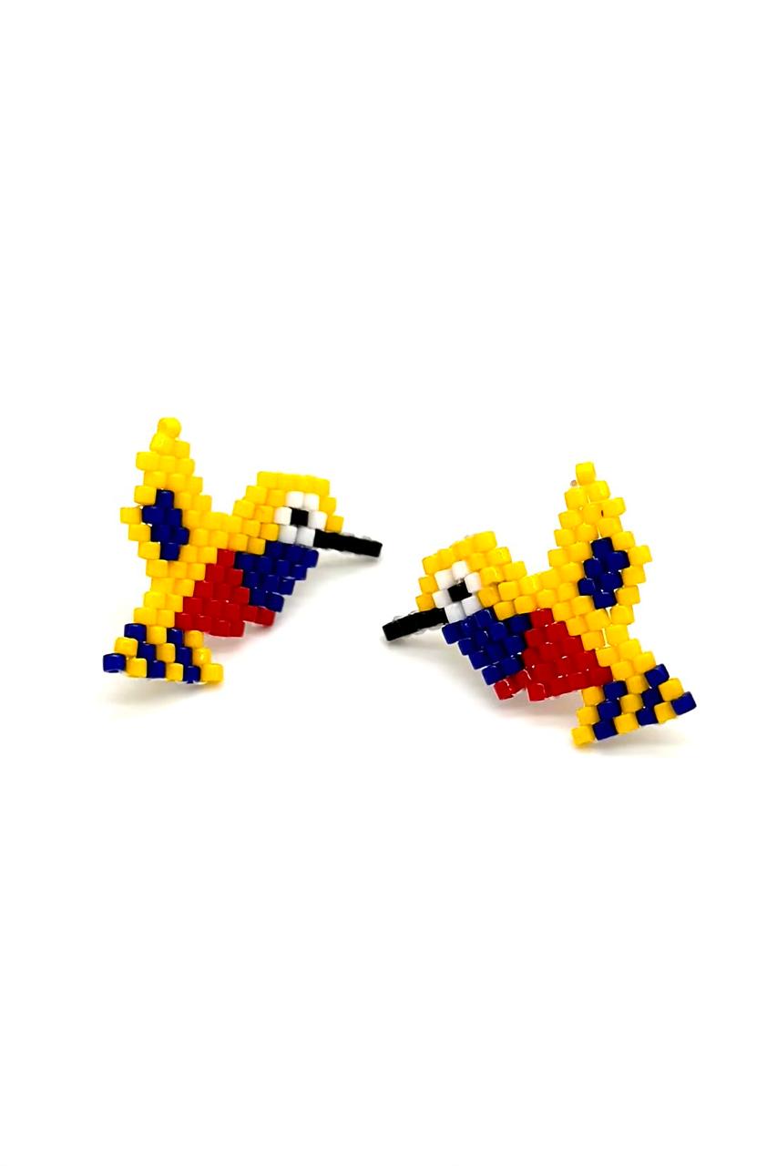 ARETES COLIBRÍ COLOMBIA MIYUKI