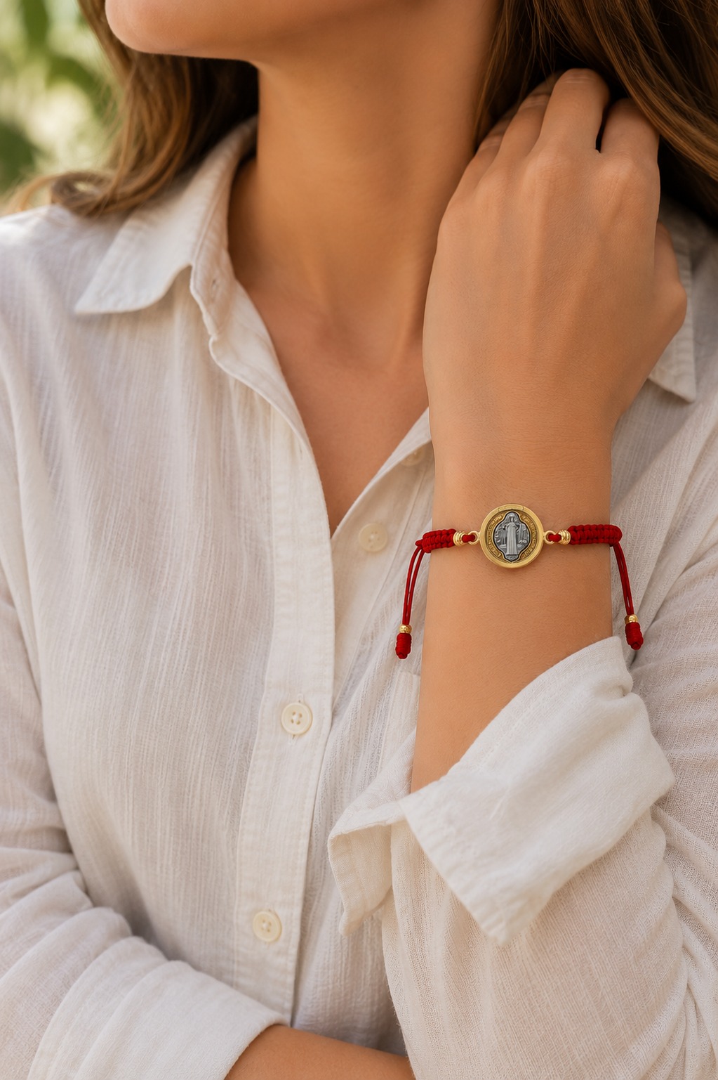 PULSERA SAN BENITO BICOLOR