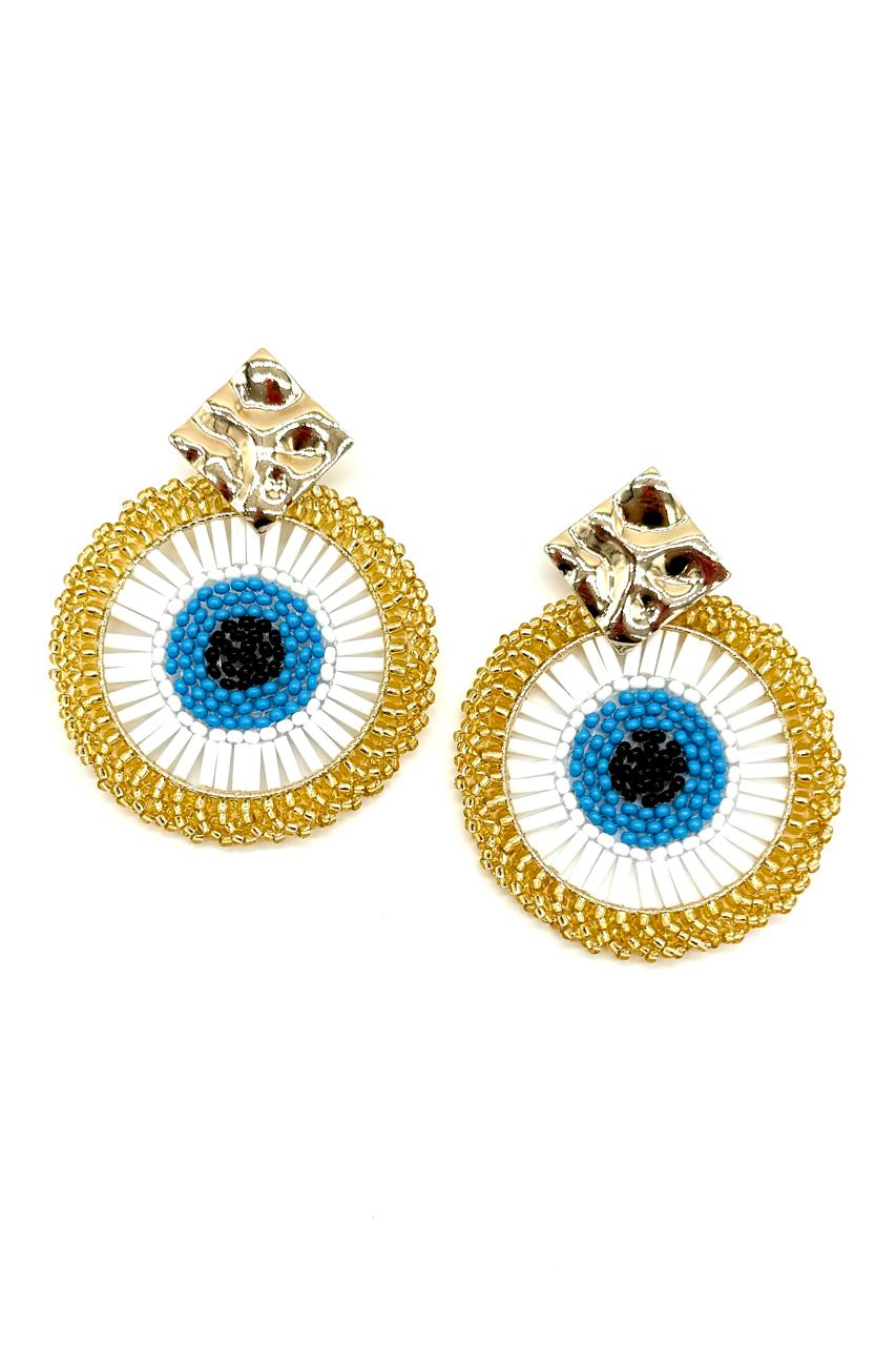 ARETES OJO TURCO GOLDFIELD