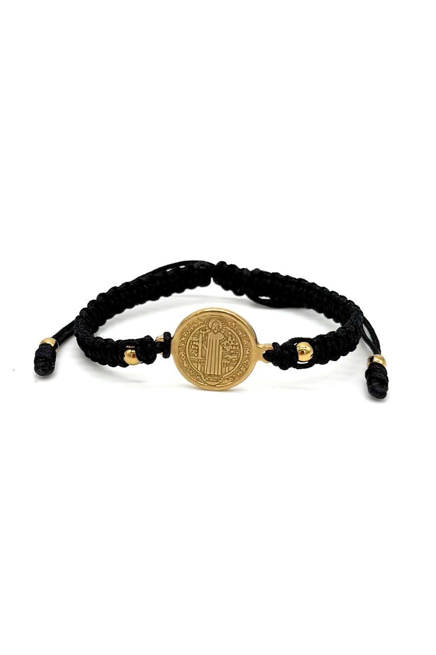 PULSERA SAN BENITO ACERO 2 cm