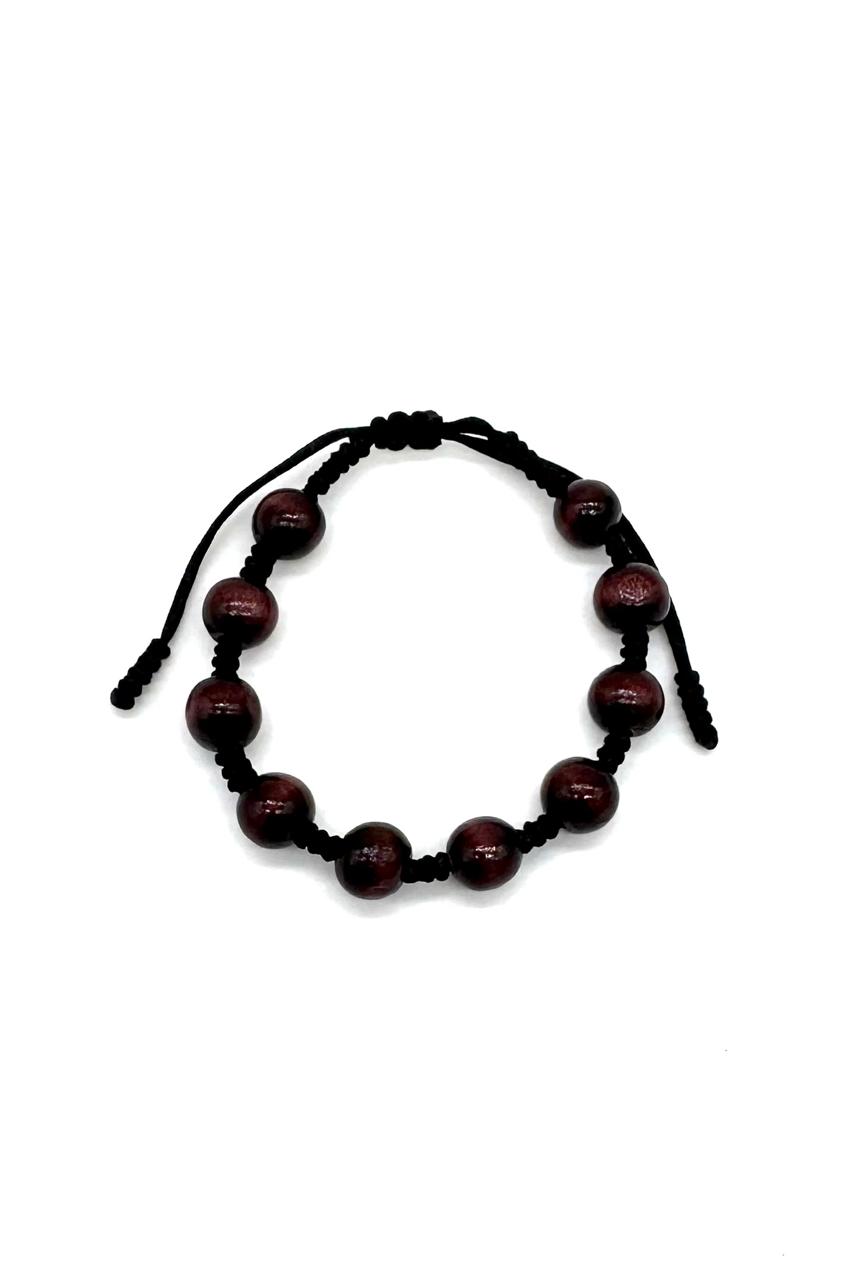 PULSERA DENARIO MADERA