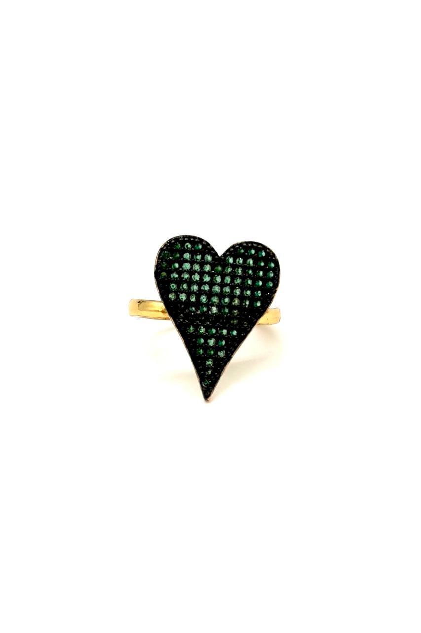 ANILLO MICRO ZIRCÓN CORAZÓN