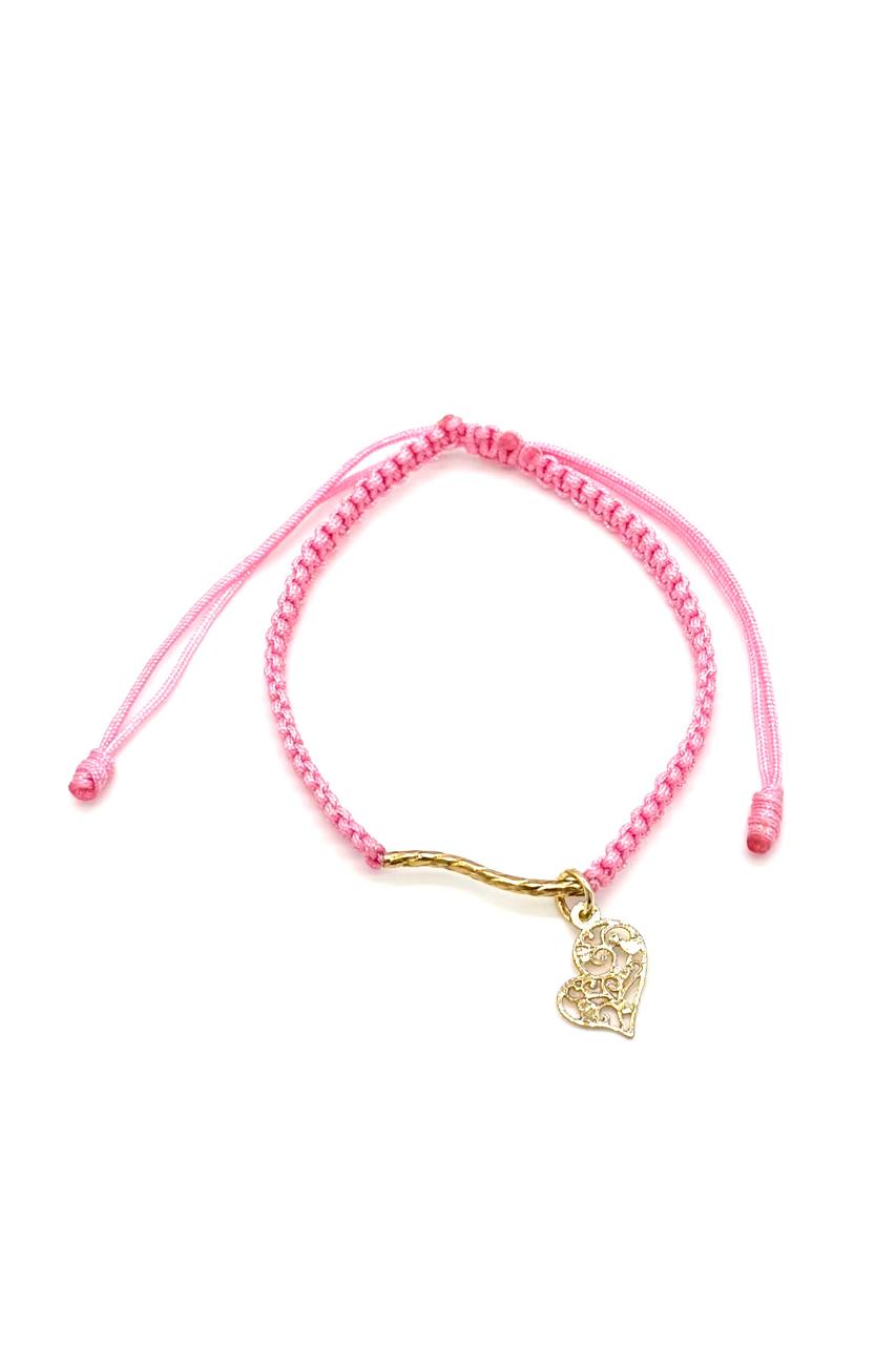 PULSERA CORAZÓN TUBO