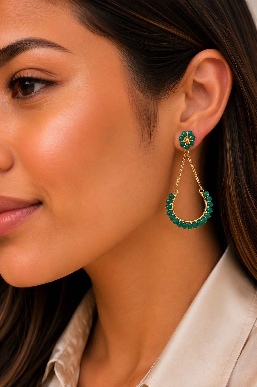 ARETES ALAMBRISMO BALANZA