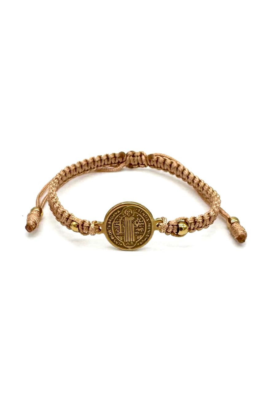 PULSERA SAN BENITO ACERO 1.5 cm