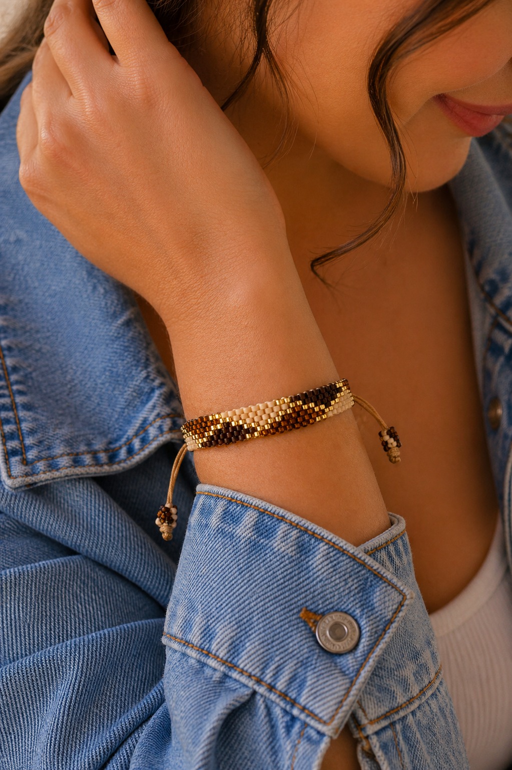 PULSERA MIYUKI TRIÁNGULOS