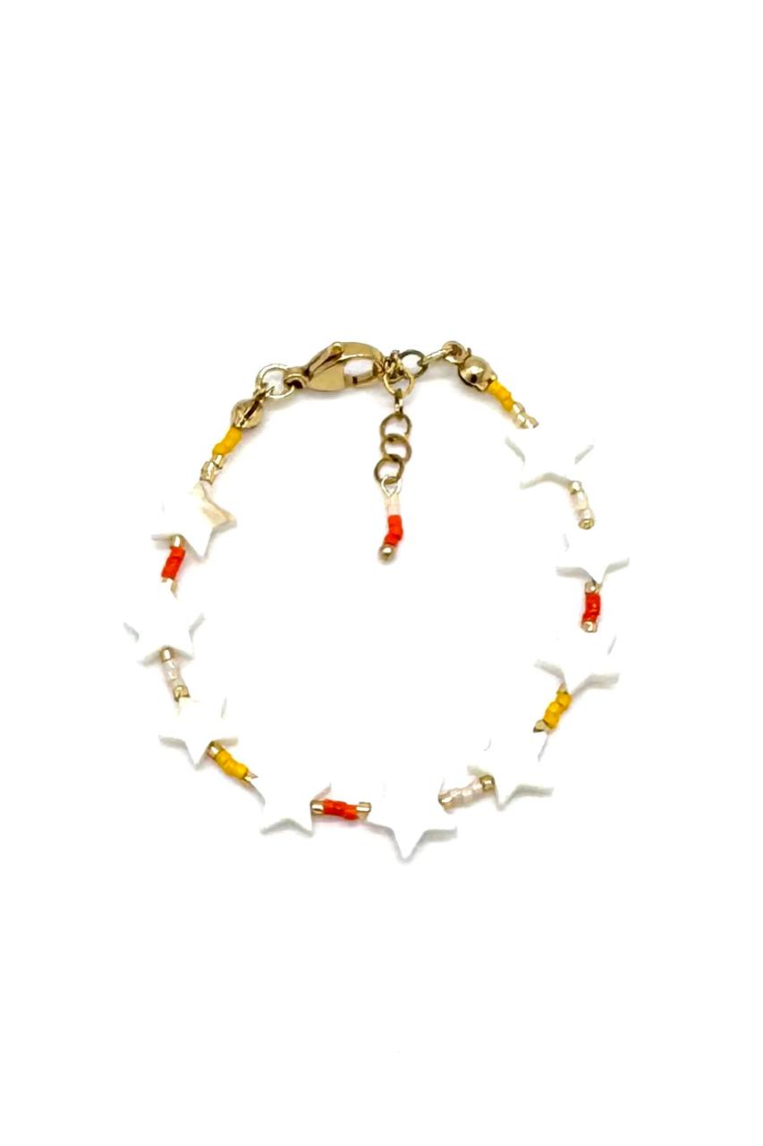 PULSERA ESTRELLA NÁCAR
