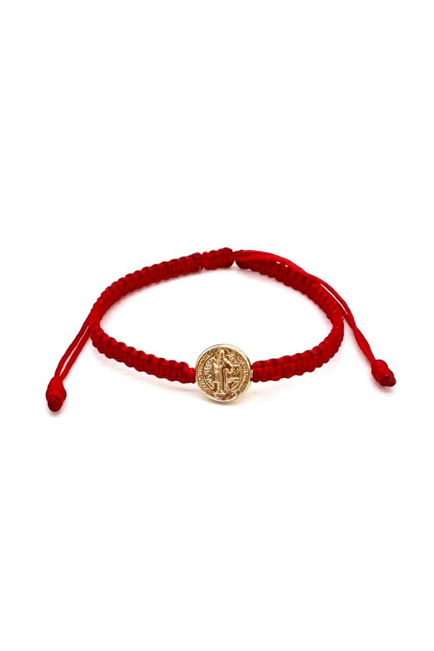 PULSERA SAN BENITO 18K ORO LAMINADO