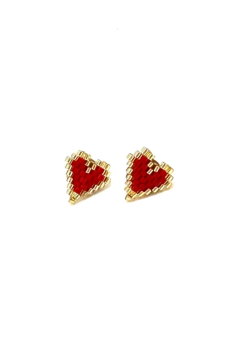 ARETES CORAZÓN MIYUKI