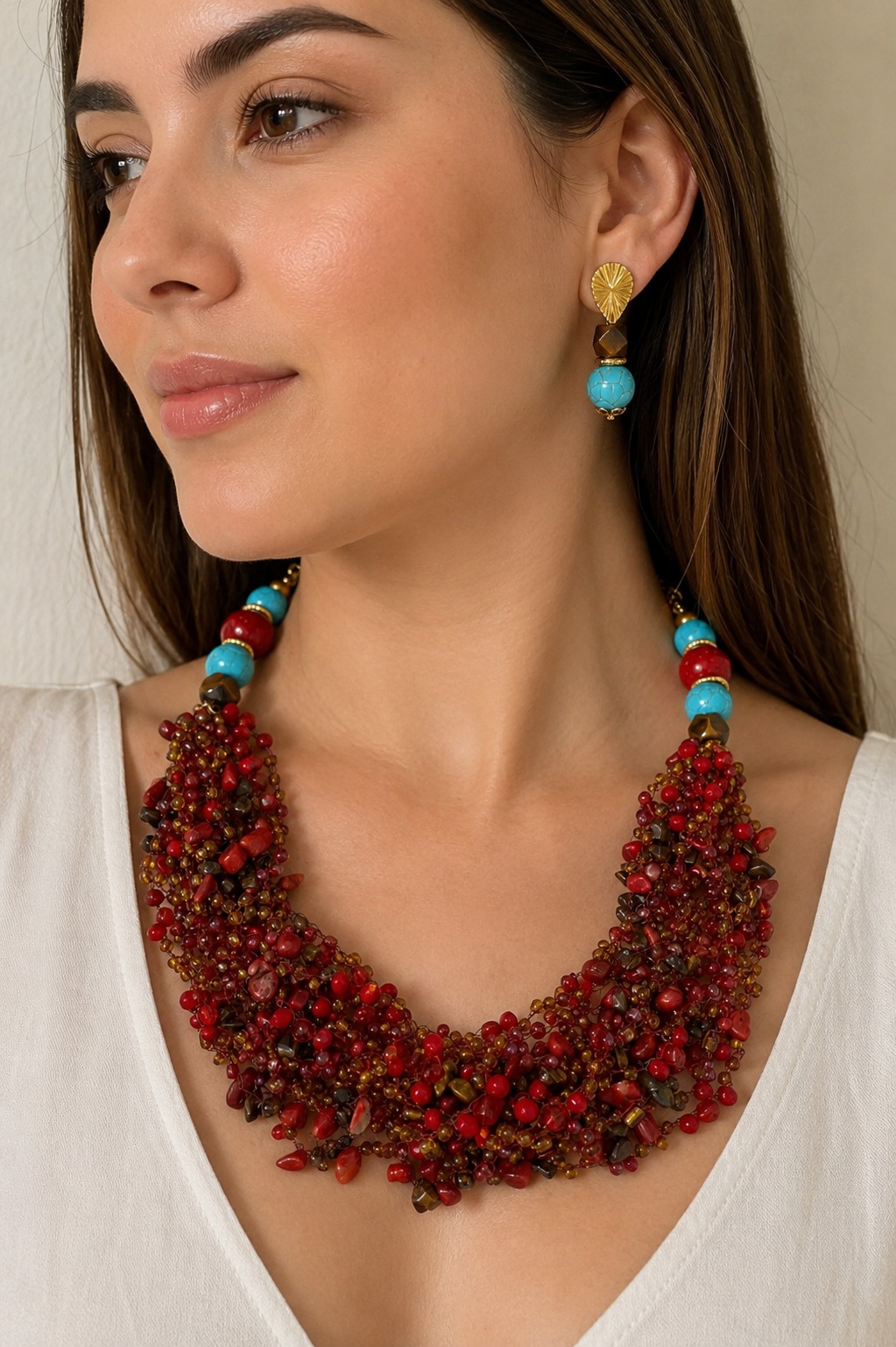 COLLAR CORAL CROCHET