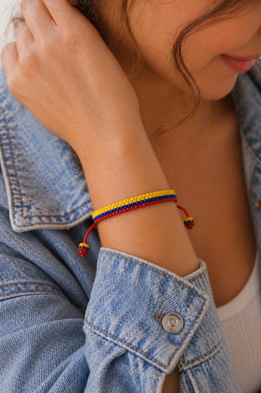 PULSERA 3 LÍNEAS COLOMBIA