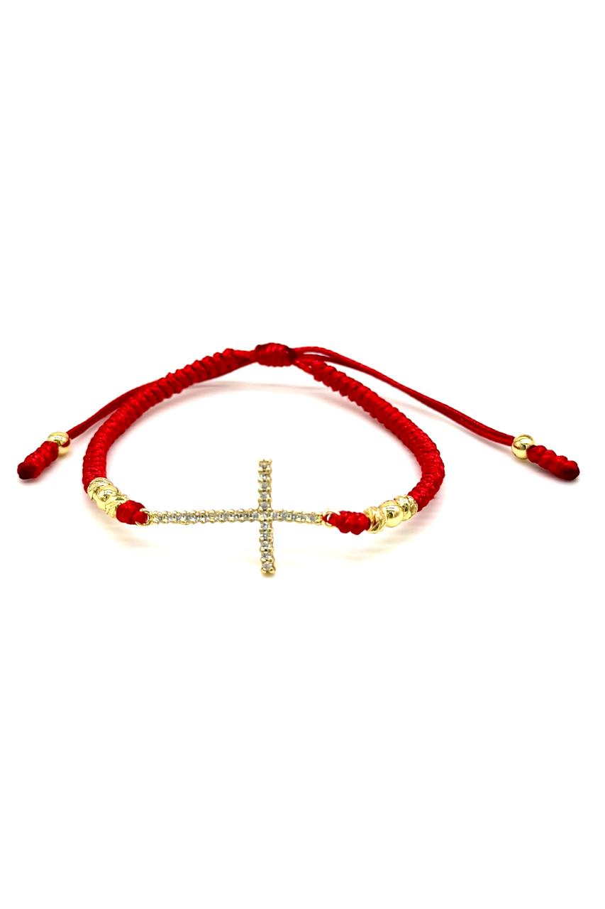 PULSERA RODIO CRUZ