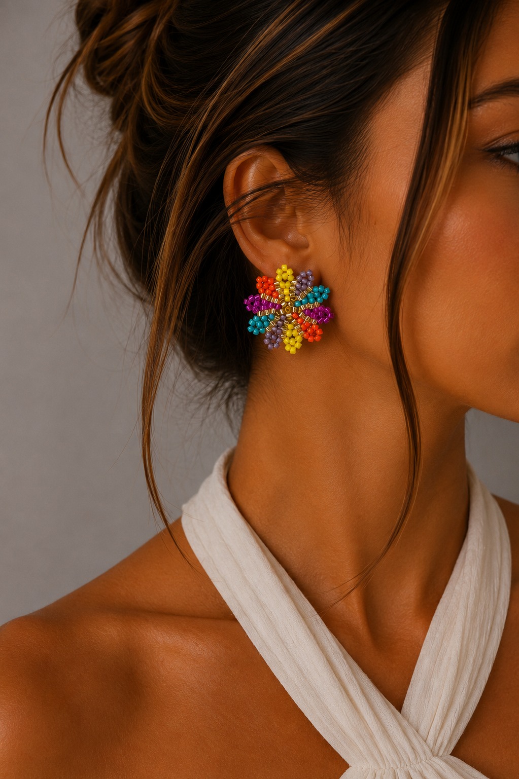 ARETES FLORES MIYUKI