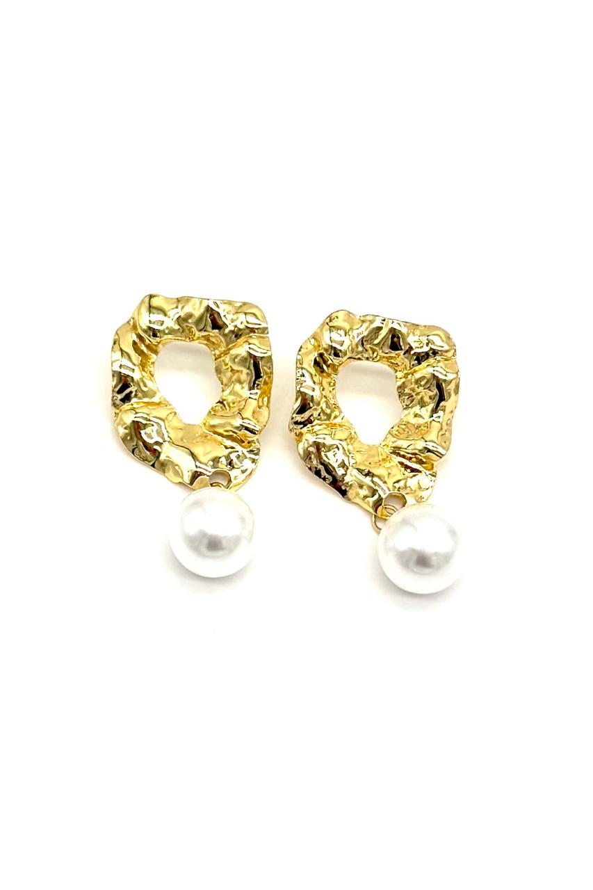 ARETES PERLA COVERGOLD