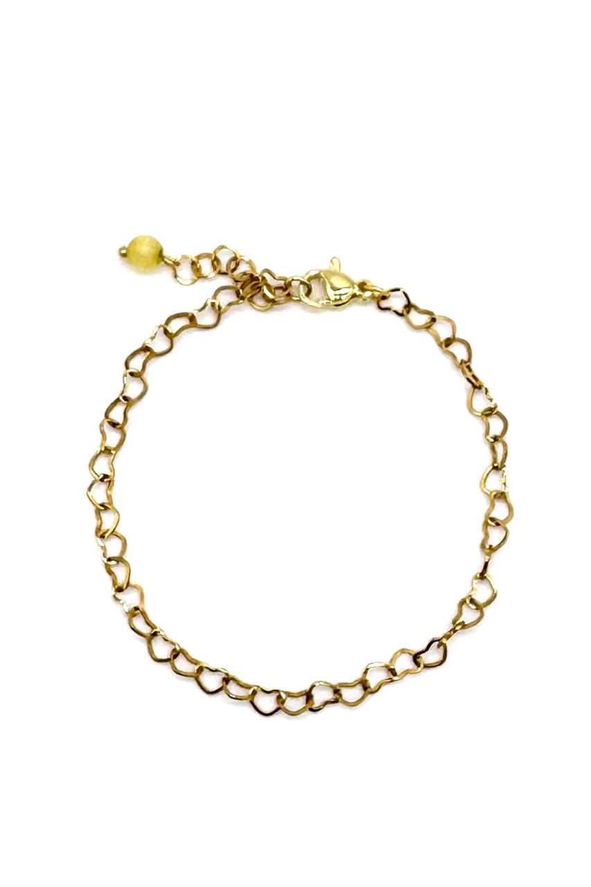 PULSERA CORAZÓN ACERO