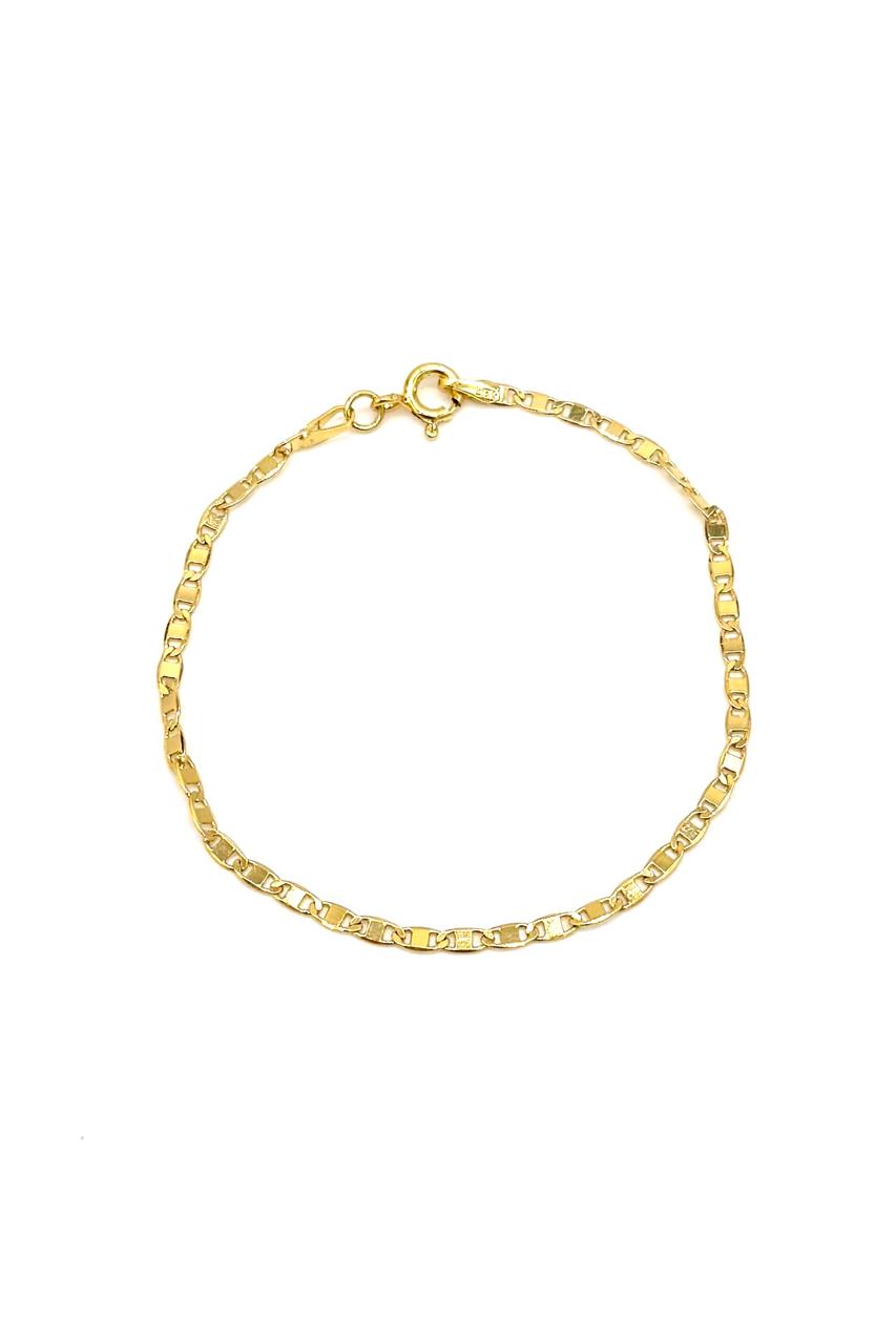 PULSERA ORO LAMINADO 18K 18cm