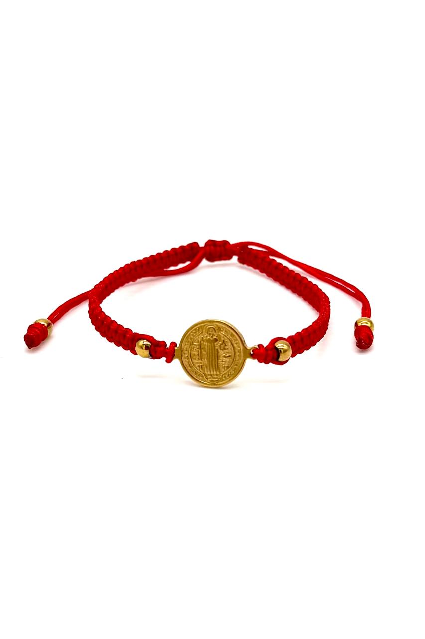 PULSERA SAN BENITO ACERO