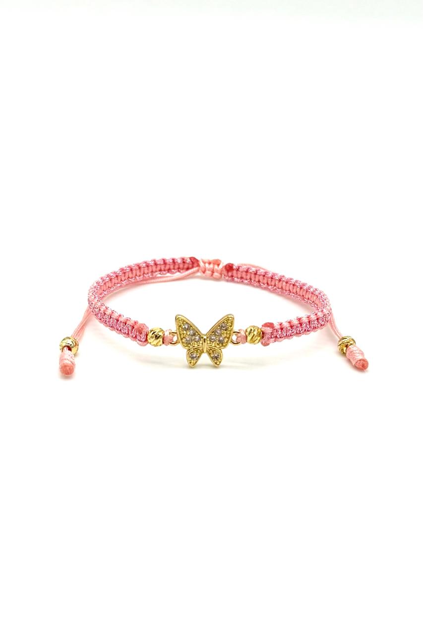 PULSERA MARIPOSA MICRO ZIRCÓN