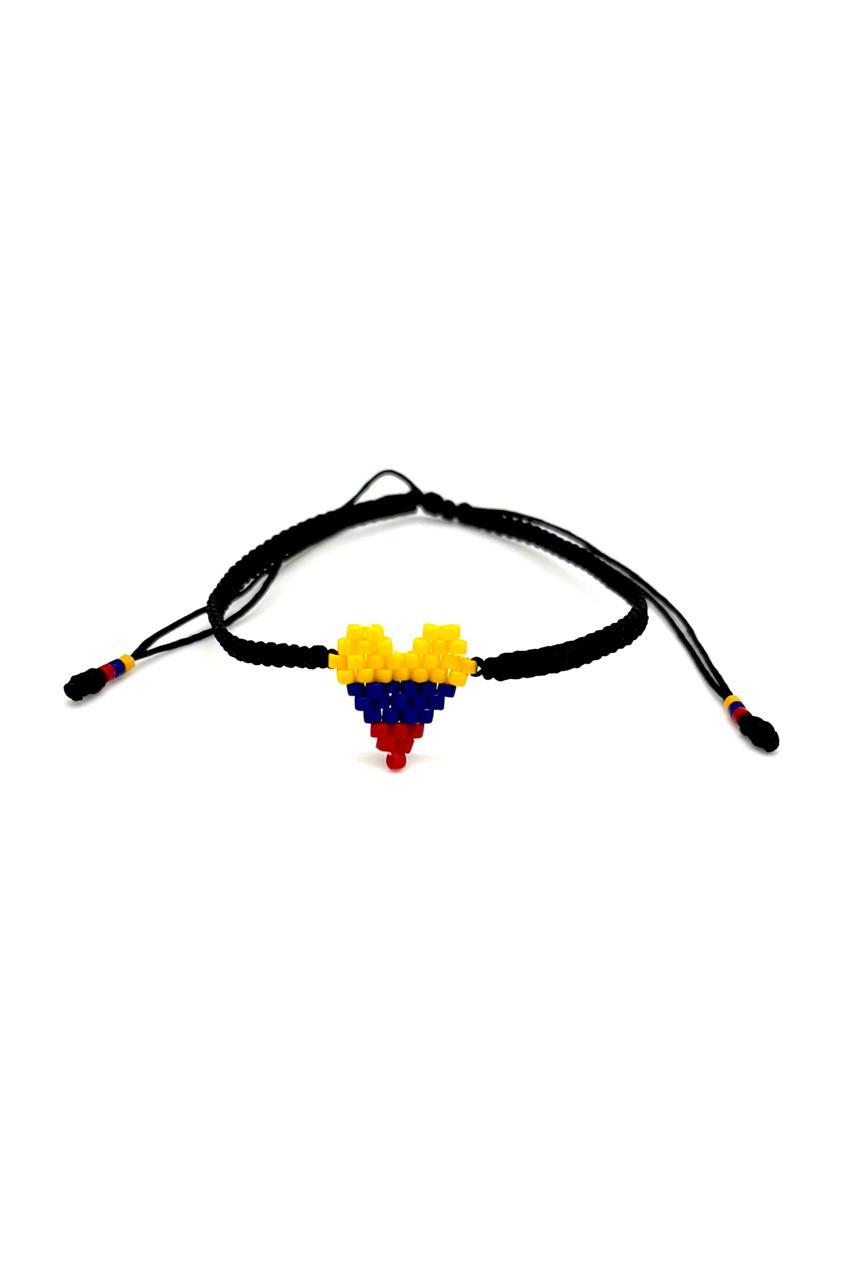 PULSERA COLOMBIA CORAZÓN