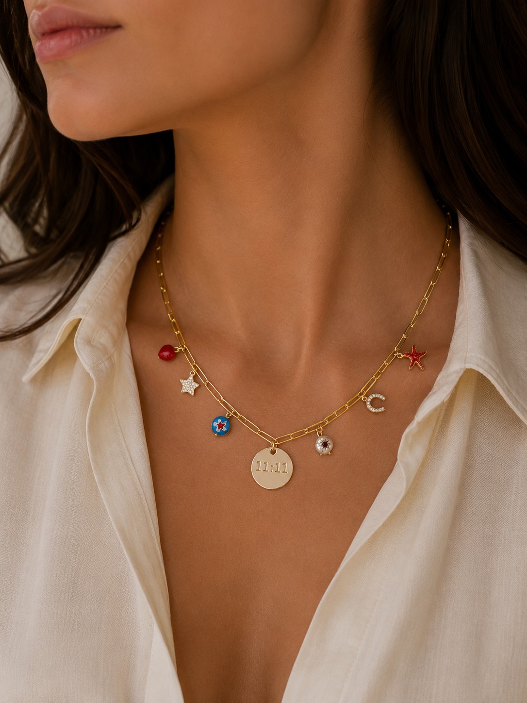 COLLAR CHARMS 11:11