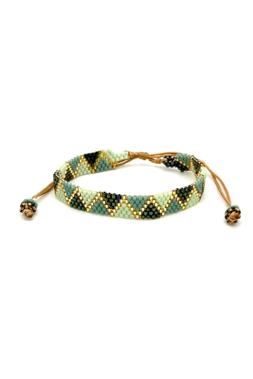 PULSERA TRIÁNGULOS MIYUKI