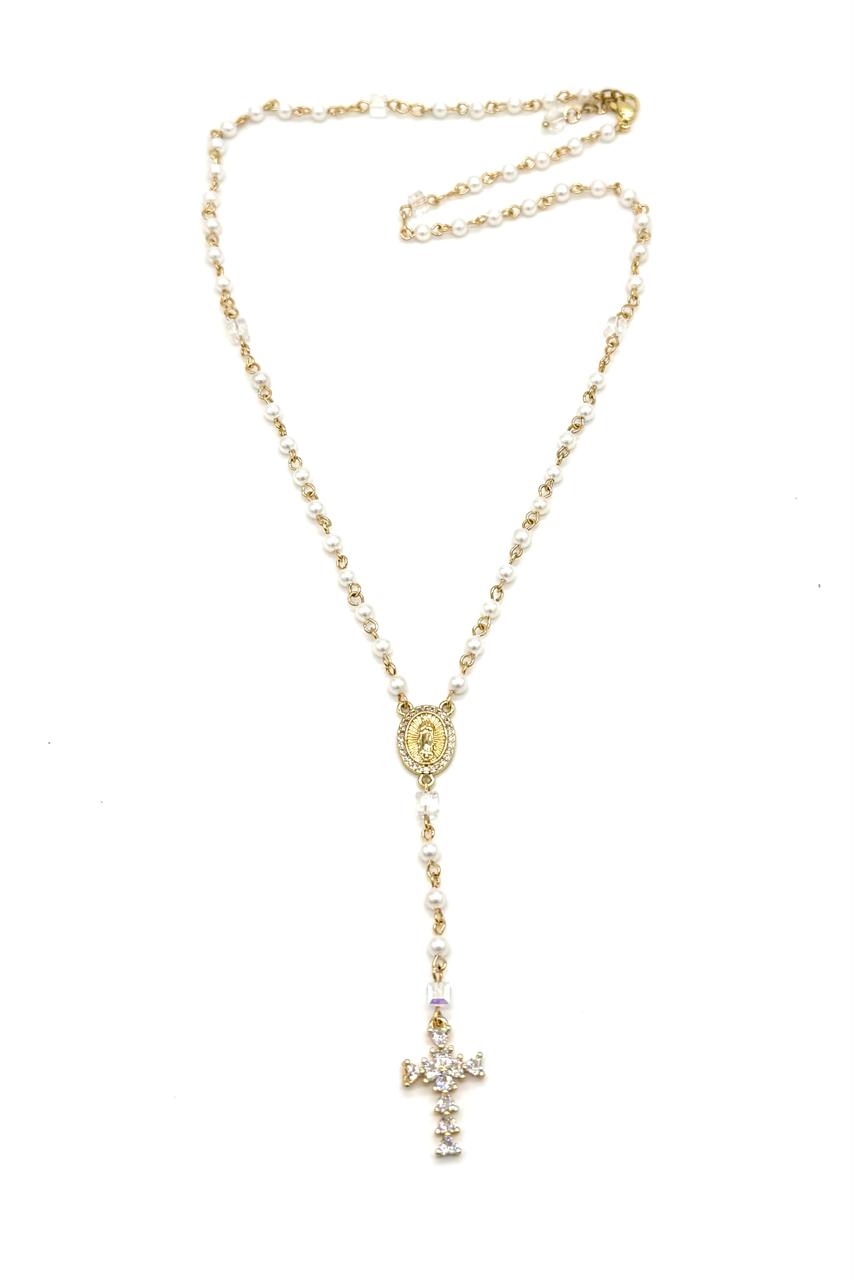 ROSARIO PERLA POLVO NÁCAR