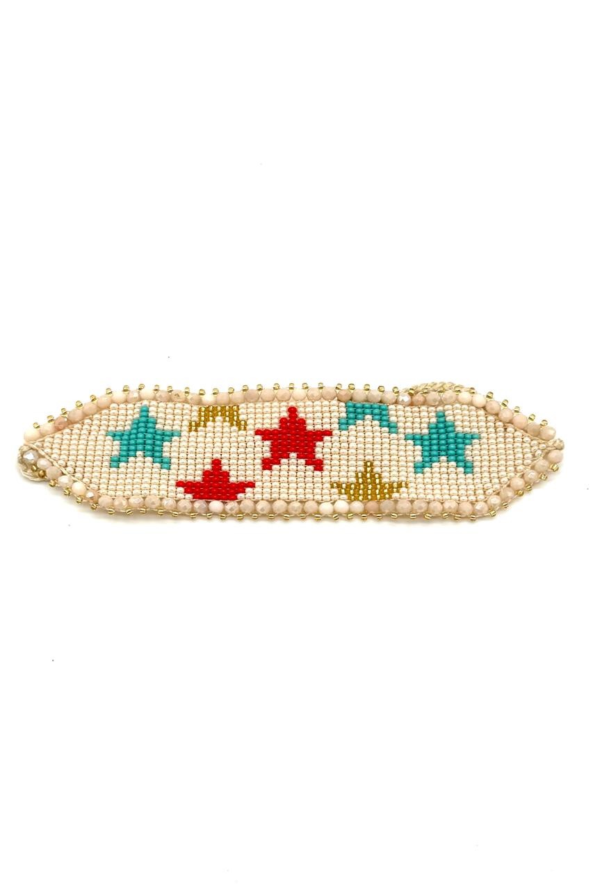 PULSERA TELAR ESTRELLAS