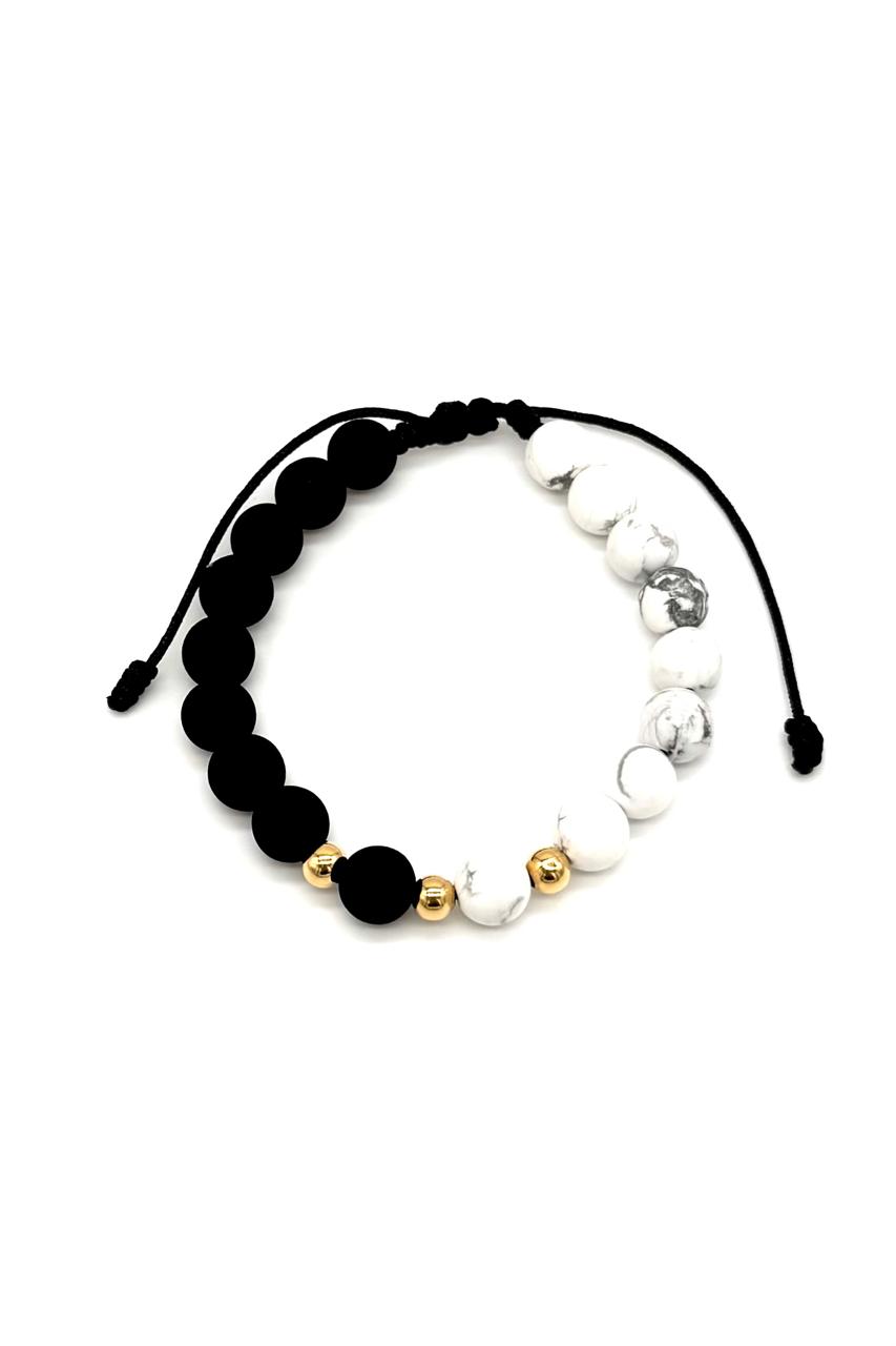 PULSERA HOWLITA ORO LAMINADO 18K