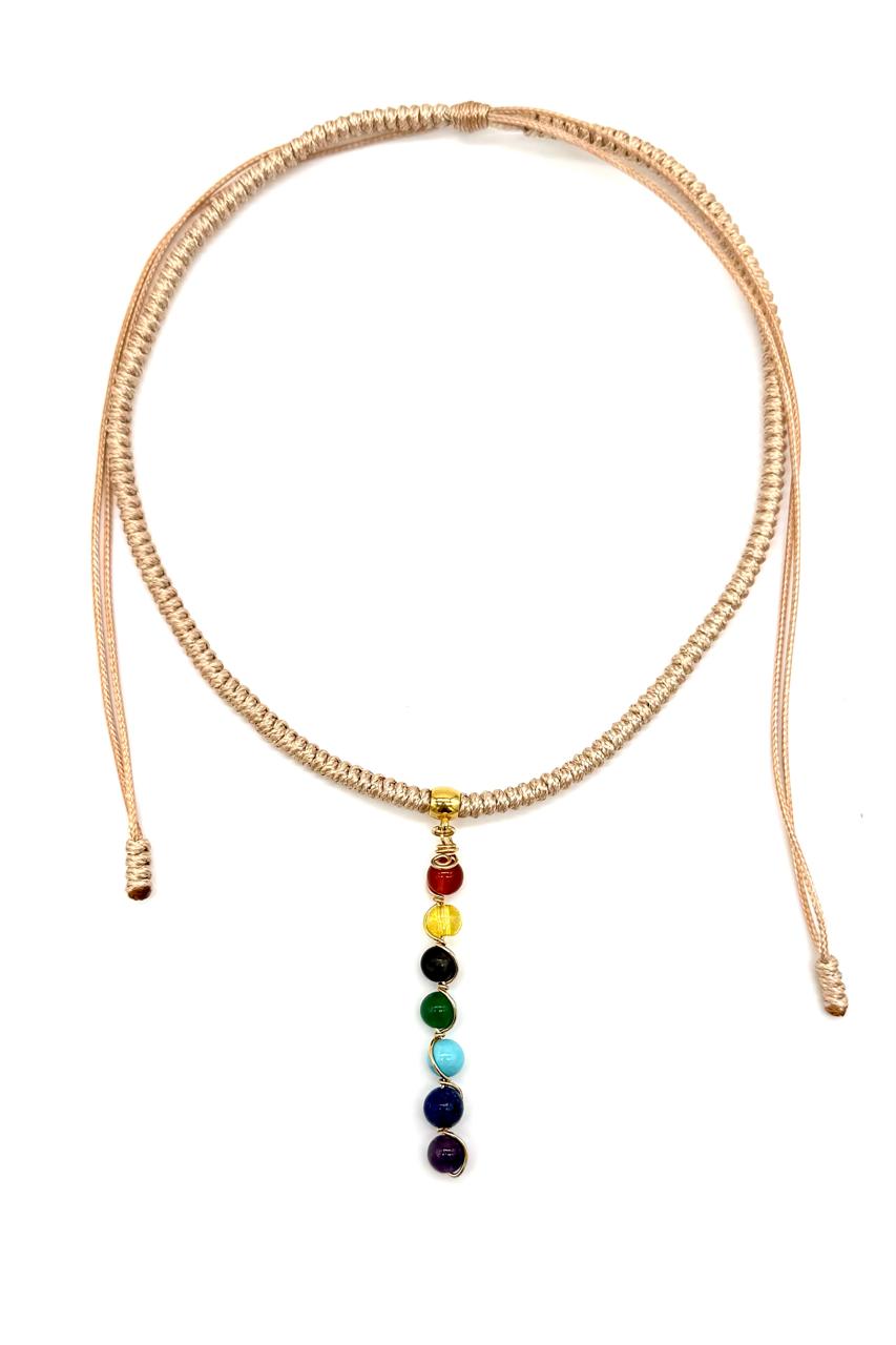 SHOKERS 7 CHAKRAS PIEDRA NATURAL