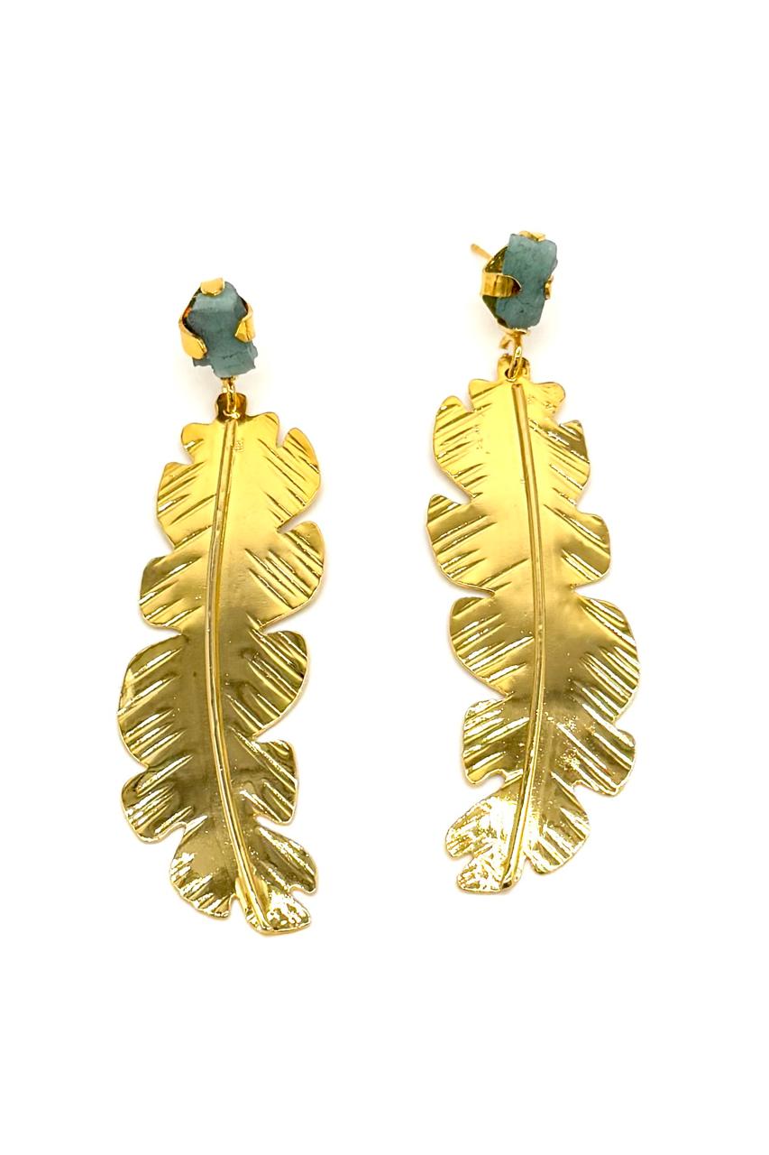 ARETES HOJA CRISTINA