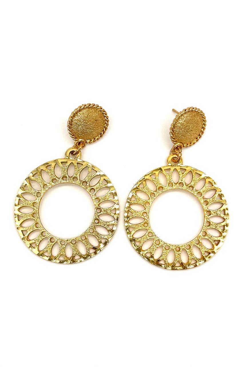 ARETES MATIZADOS SAMAC 24K