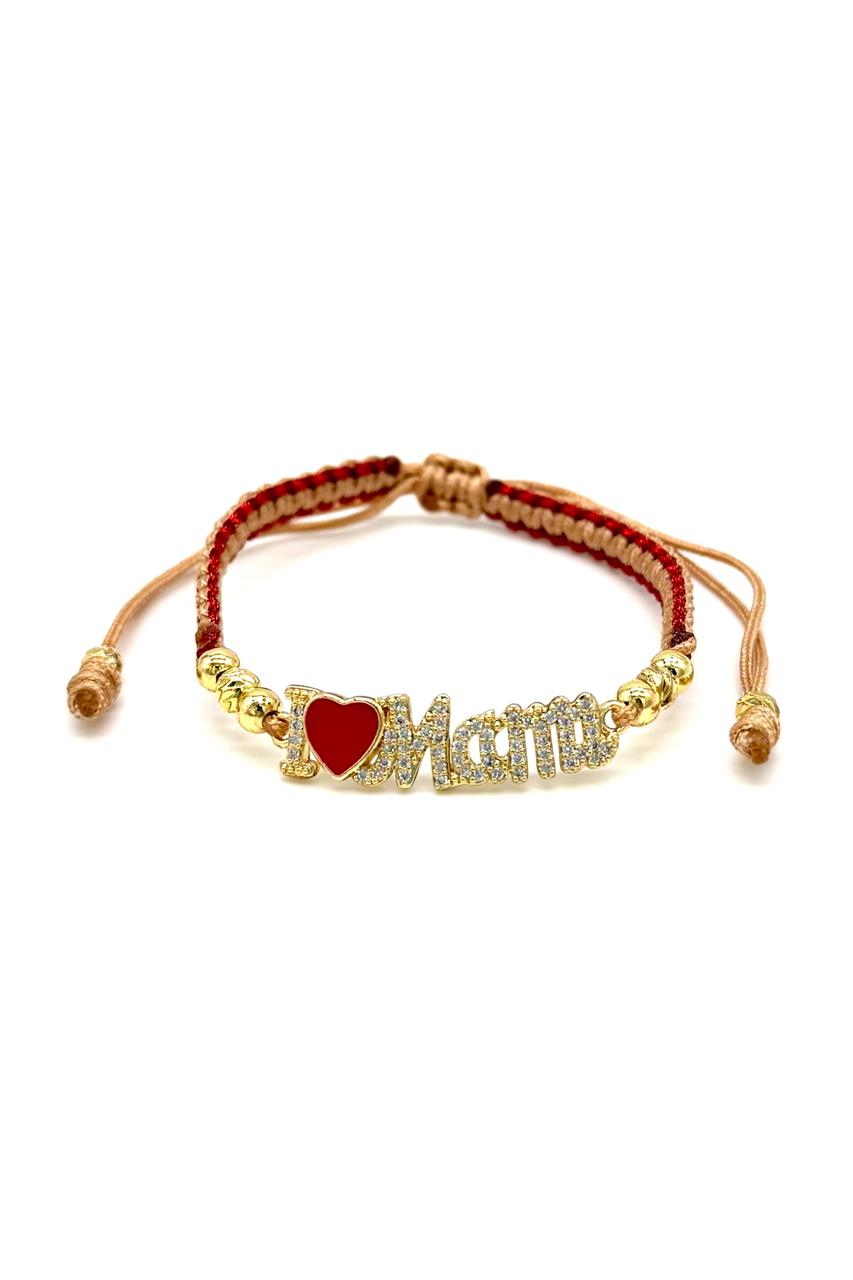 PULSERA MAMÁ CORAZÓN