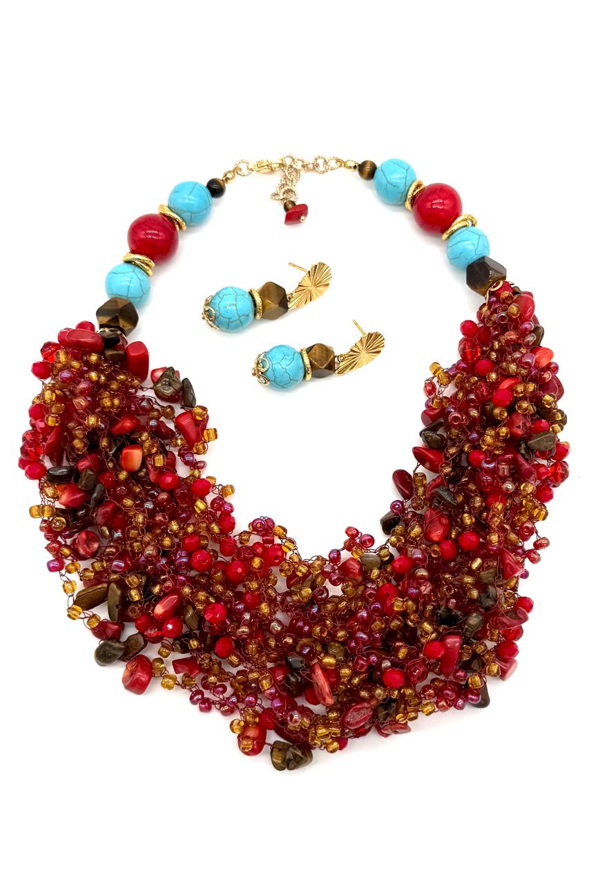 COLLAR CORAL CROCHET