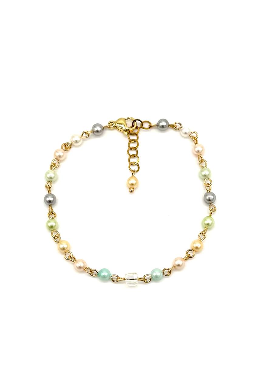 PULSERA PERLA POLVO NÁCAR