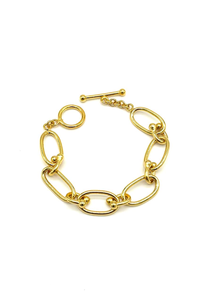 PULSERA PARIS BRONCE ORO