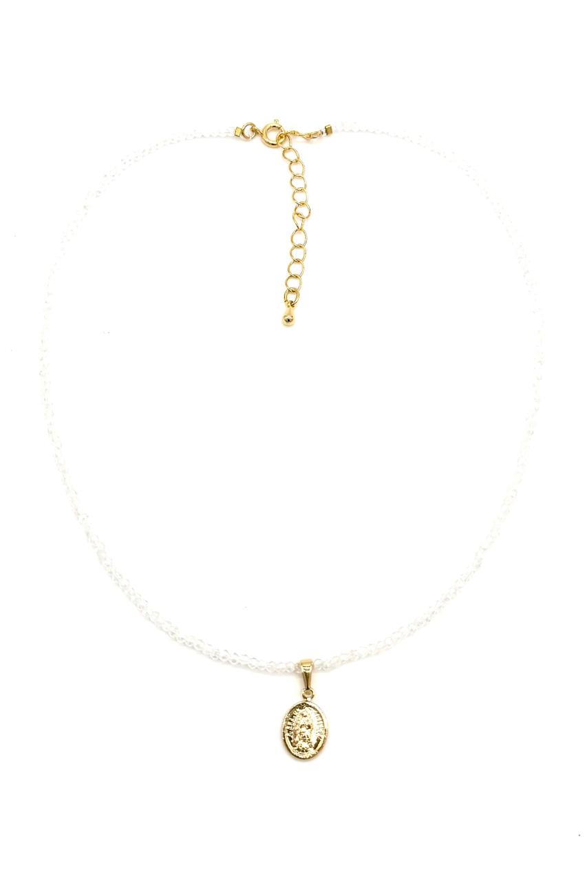 SHOKER GUADALUPE ORO LAMINADO 18K