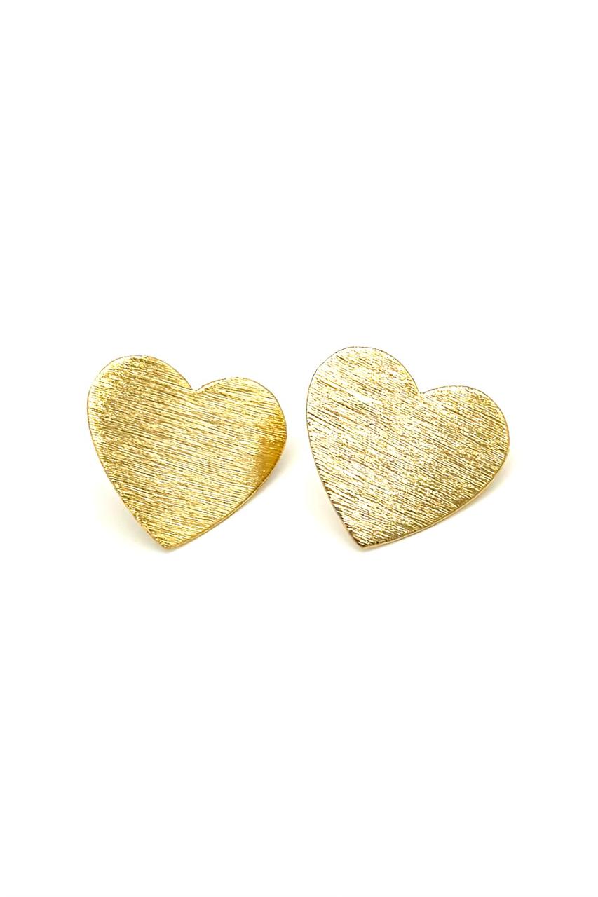 ARETES CORAZÓN MATIZADOS