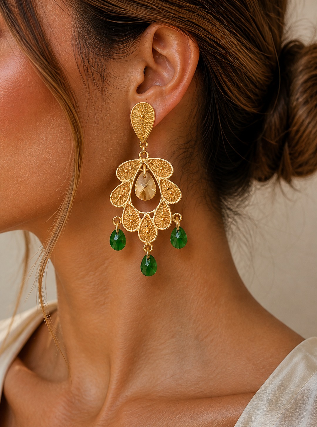 ARETES GITANOS CRISTAL AUSTRIACO