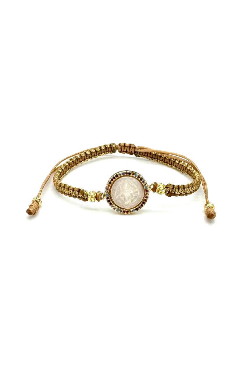 PULSERA SAN BENITO NÁCAR