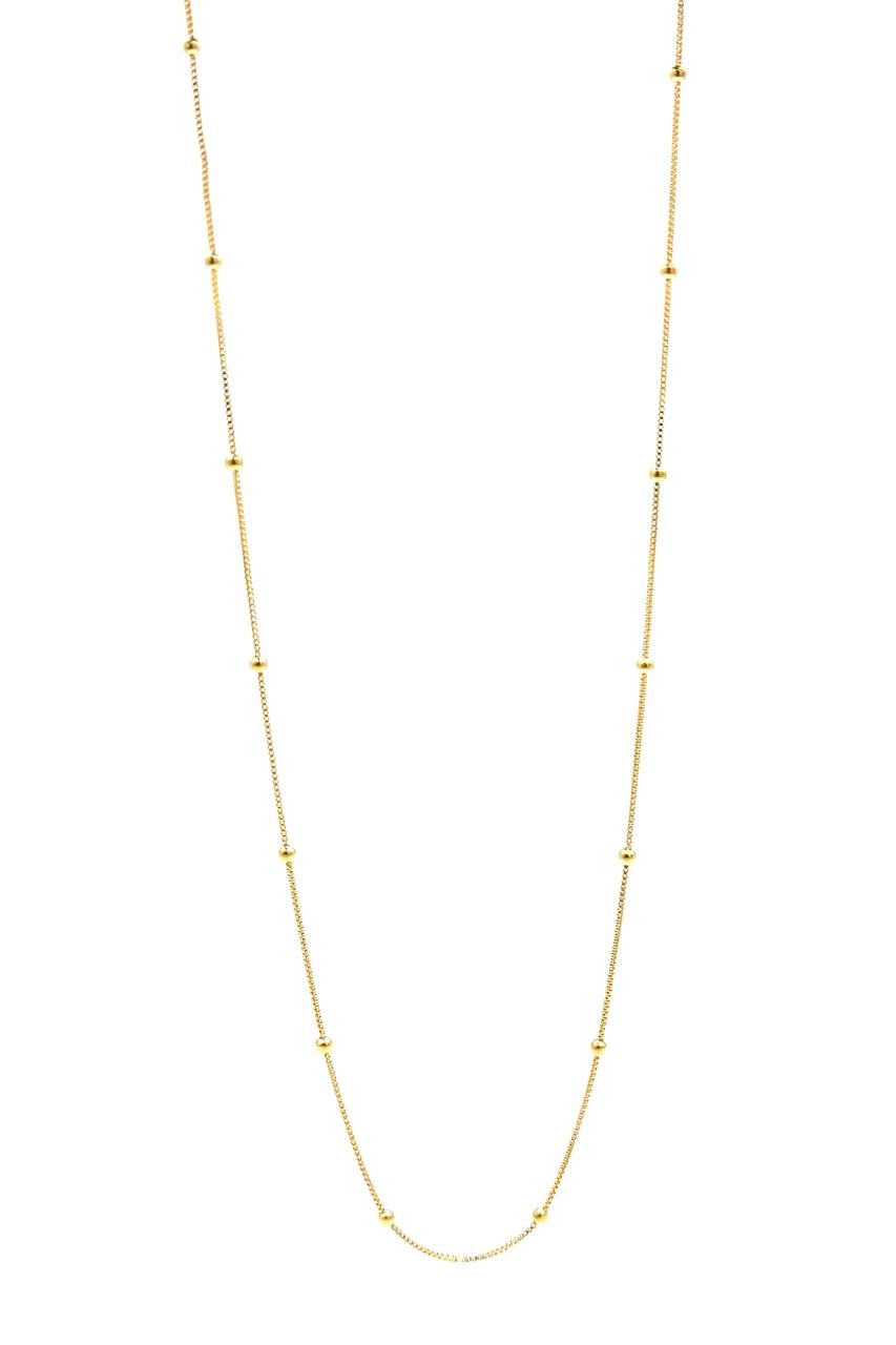 CADENA BALÍN ORO LAMINADO 18K