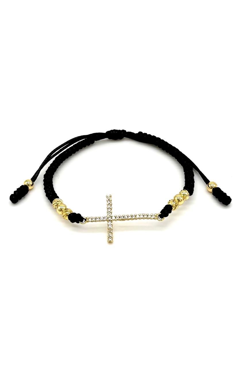 PULSERA RODIO CRUZ