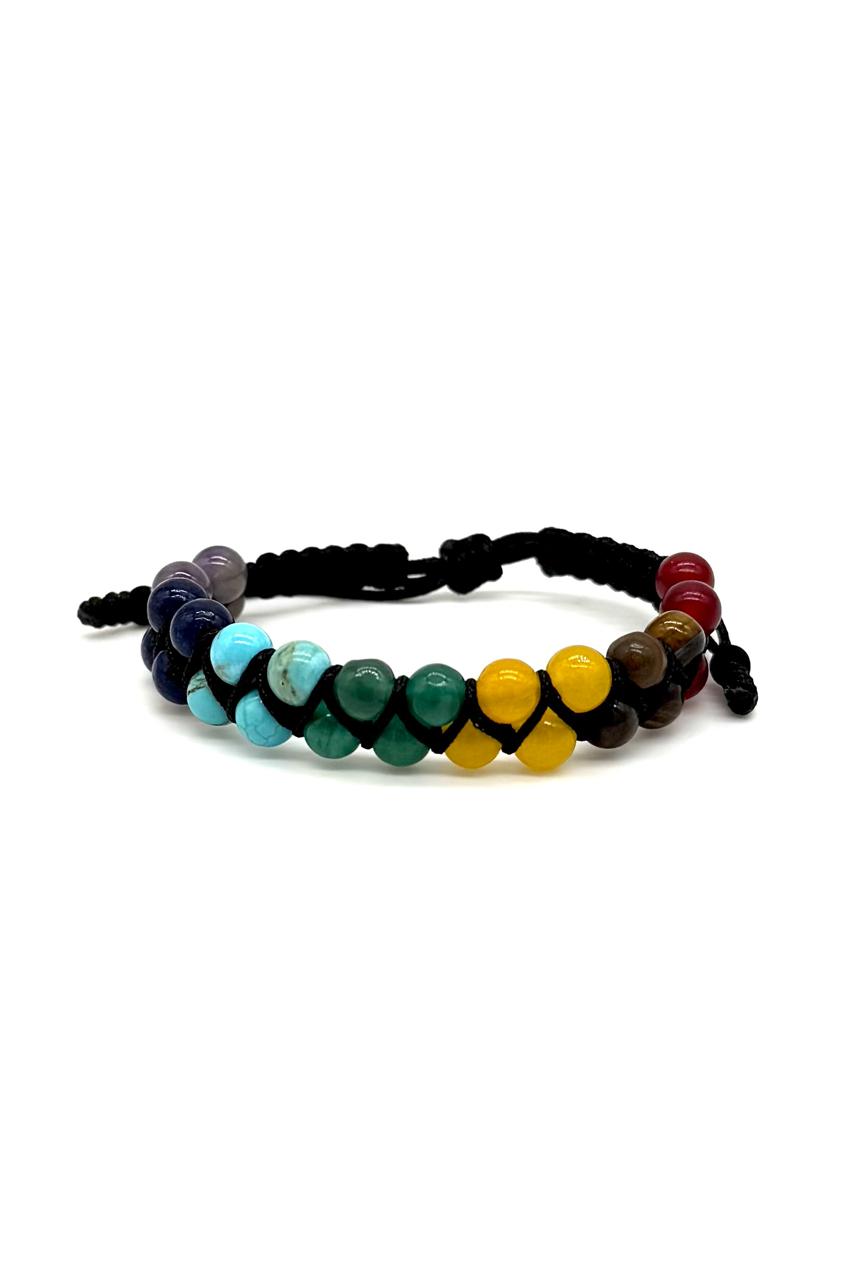 PULSERA 7 CHAKRAS DOBLE